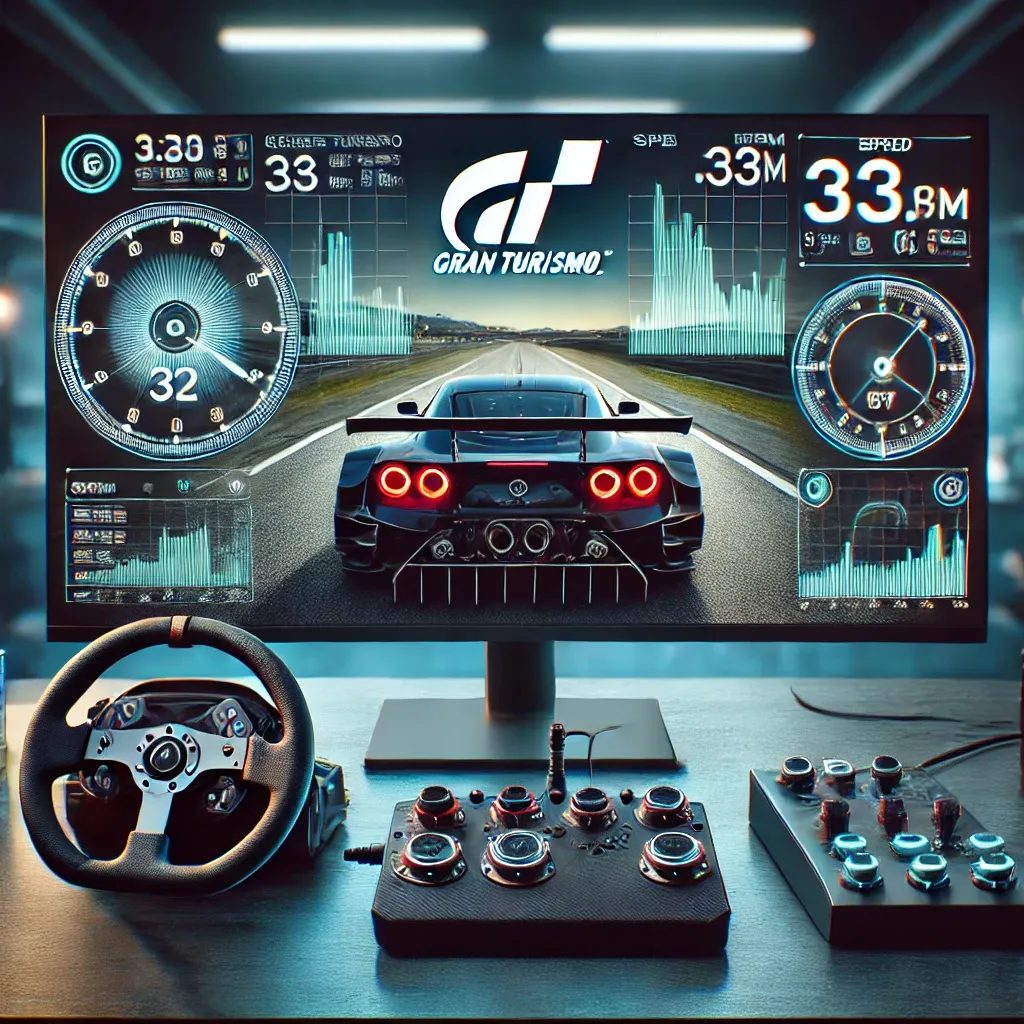 OBSでGT7のテレメトリーデータをゲーム画面に自然にオーバーレイ表示してみた